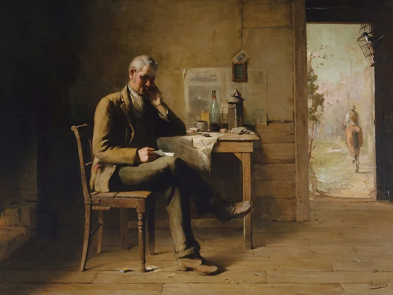 1864-David Davies - Da una terra lontana
